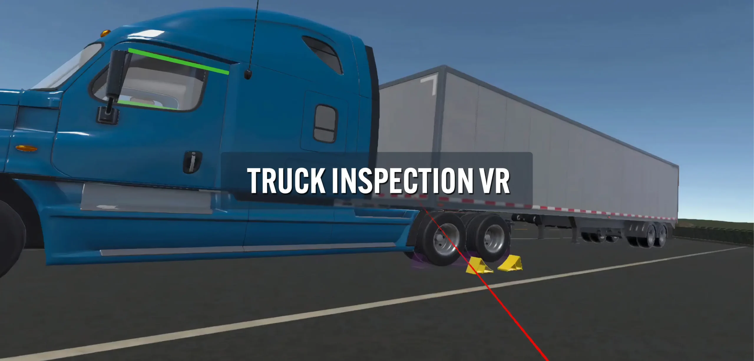 TRUCK INSPECTION VR TRAINING FOR DRIVERS